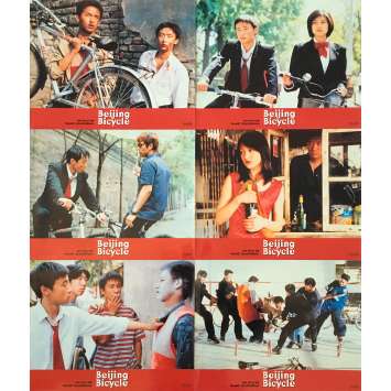 BEIJING BICYCLE Photos de film x6 - 21x30 cm. - 2001 - Lin Cui, Xun Zhou, Xiaoshuai Wang