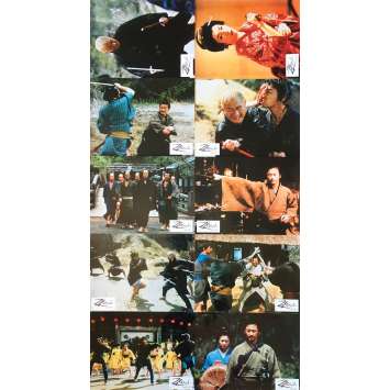 ZATOICHI Original Lobby Cards x10 - 9x12 in. - 2003 - Takeshi Kitano, Tadanobu Asano