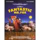 FANTASTIC MR  FOX Original Movie Poster  - 15x21 in. - 2009 - Wes Anderson, George Clooney