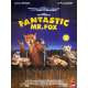 FANTASTIC MR FOX Affiche de film  - 120x160 cm. - 2009 - George Clooney, Wes Anderson