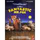FANTASTIC MR FOX Original Movie Poster - 47x63 in. - 2009 - Wes Anderson, George Clooney