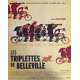 LES TRIPLETTES DE BELLEVILLE Affiche de film  - 40x60 cm. - 2003 - Michele Caucheteux, Sylvain Chomet