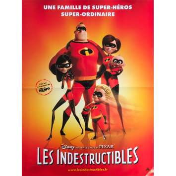 LES INDESTRUCTIBLES Affiche de film - 40x60 cm. - 2004 - Craig T. Nelson, Brad Bird