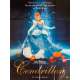 CINDERELLA Original Movie Poster - 47x63 in. - R1990 - Walt Disney, Ilien Woods