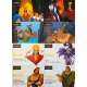 KUZCO, THE EMPEROR'S NEW GROOVE Original Lobby Cards x8 - 9x12 in. - 2000 - Mark Dindal, David Spade