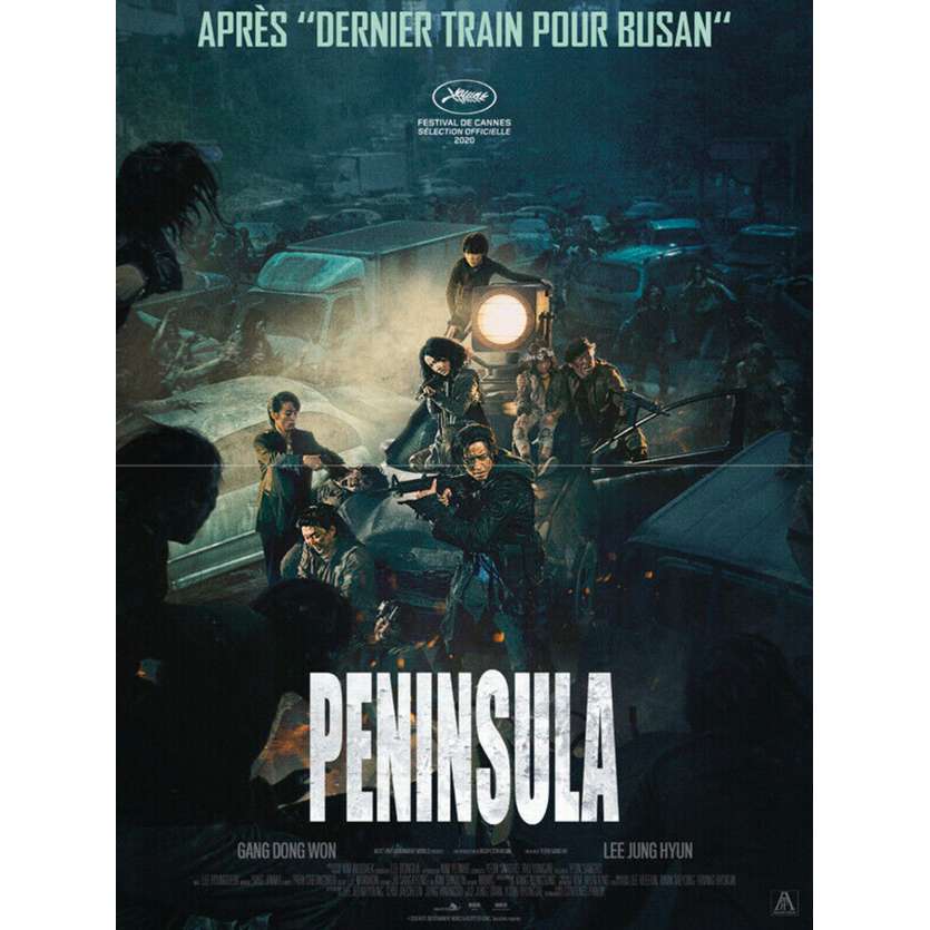 TRAIN TO BUSAN: PENINSULA Original Movie Poster - 15x21 in. - 2020 - Sang-ho Yeon, Dong-Won Gang