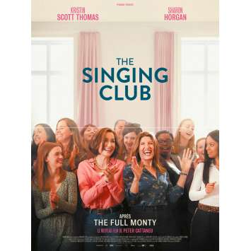 THE SINGING CLUB Affiche de film - 40x60 cm. - 2020 - Kristin Scott Thomas, Peter Cattaneo