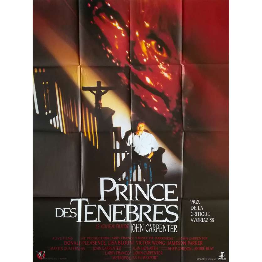 PRINCE DES TENEBRES Affiche de film 120x160 cm - 1987 - Donald Pleasence, John Carpenter