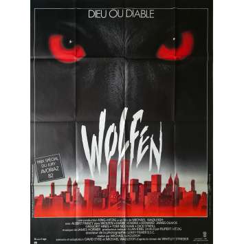 WOLFEN Affiche de film - 120x160 cm. - 1981 - Albert Finney, Michael Wadleigh