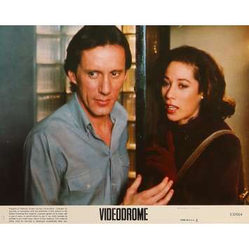 VIDEODROME Original Lobby Card N1 - 8x10 in. - 1983 - David Cronenberg, James Woods