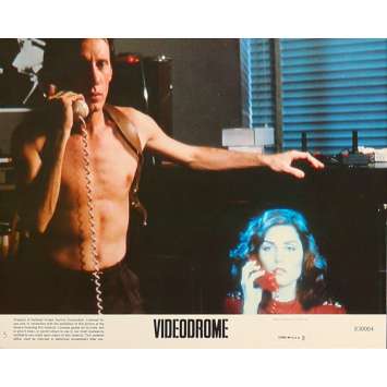 VIDEODROME Photo de film N5 - 20x25 cm. - 1983 - James Woods, David Cronenberg VIDEODROME Photo de film N5 - 20x25 cm. - 1983 - James Woods, David Cronenberg