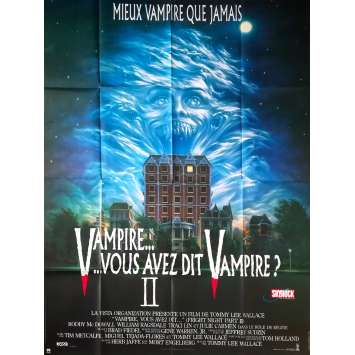 VAMPIRE VOUS AVEZ DIT VAMPIRE 2 Affiche de film - 120x160 cm. - 1988 - Roddy McDowall, Tommy Lee Wallace