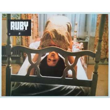 RUBY Original Lobby Card - 9x12 in. - 1977 - Curtis Harrington, Piper Laurie