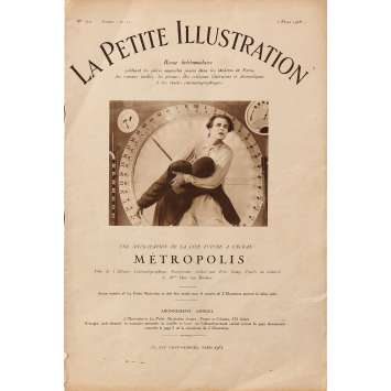 METROPOLIS Magazine N1 - 21x30 cm. - 1927 - Brigitte Helm, Fritz Lang METROPOLIS Magazine N1 - 21x30 cm. - 1927 - Brigitte Helm, Fritz Lang