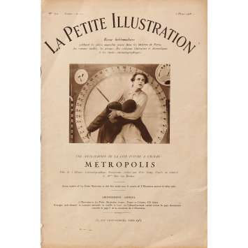 METROPOLIS Original Magazine N1 - 9x12 in. - 1927 - Fritz Lang, Brigitte Helm