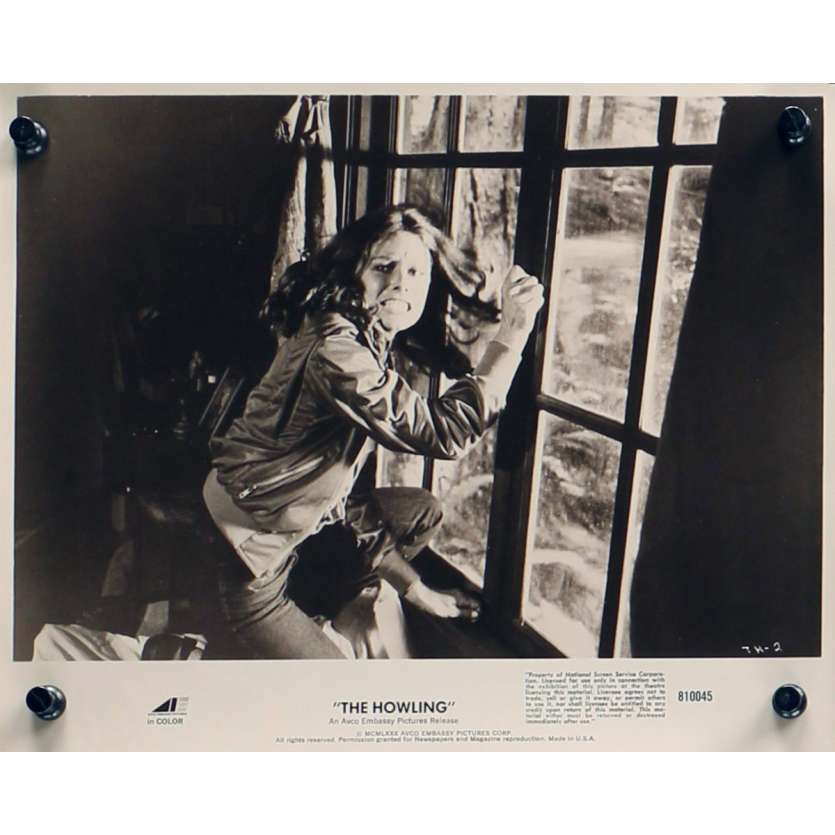 HURLEMENTS Photo de presse TH-2 - 20x25 cm. - 1981 - Patrick McNee, Joe Dante