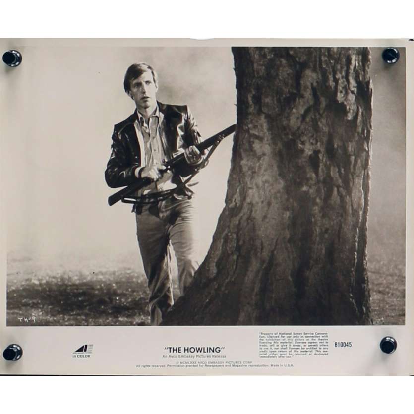 HURLEMENTS Photo de presse TH-9 - 20x25 cm. - 1981 - Patrick McNee, Joe Dante
