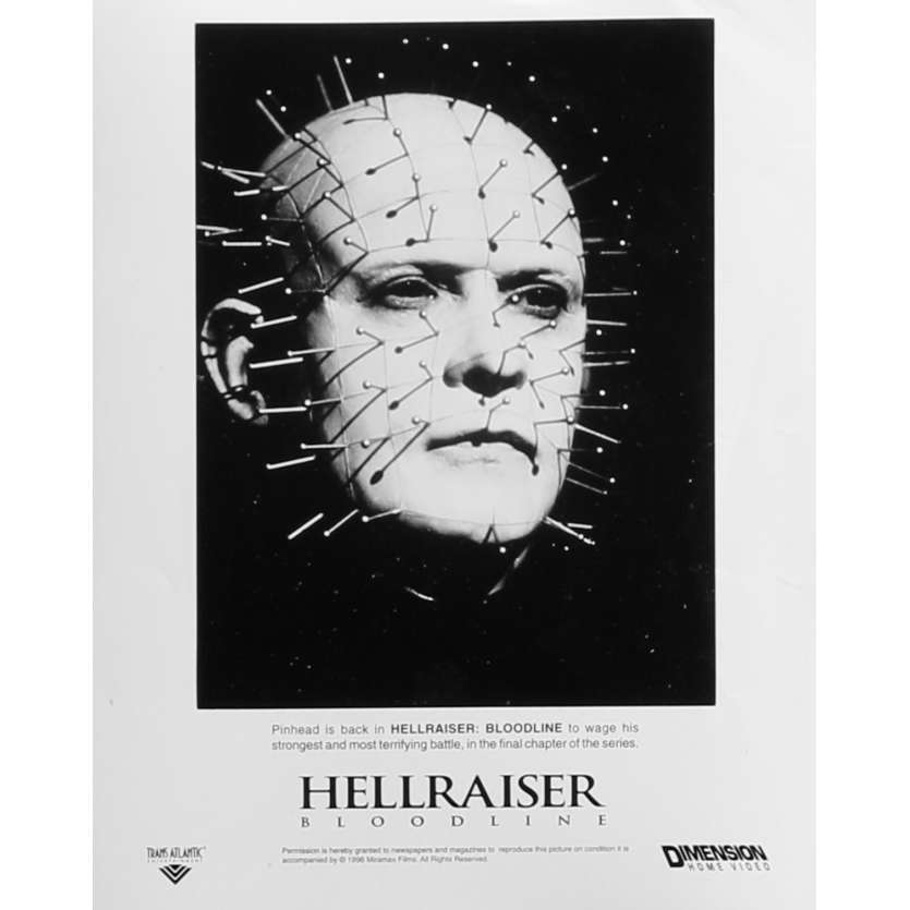 HELLRAISER BLOODLINE Original Movie Still  - 8x10 in. - 1996 - Kevin Yagher, Bruce Ramsay