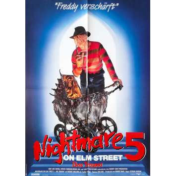 A NIGHTMARE ON ELM STREET : THE DREAM CHILD Original Movie Poster - 23x33 in. - 1989 - Stephen Hopkins, Robert Englund