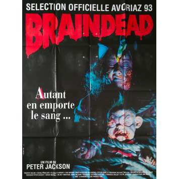 BRAINDEAD Affiche de film - 120x160 cm. - 1992 - Timothy Balme, Peter Jackson BRAINDEAD Affiche de film - 120x160 cm. - 1992 - Timothy Balme, Peter Jackson