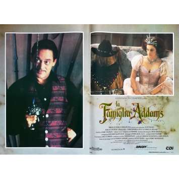 ADDAMS FAMILY Original Lobby Card N1 - 18x26 in. - 1991 - Barry Sonnenfeld, Raul Julia