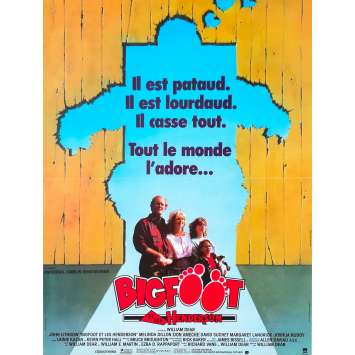 BIGFOOT ET LES HENDERSON Affiche de film - 40x60 cm. - 1987 - John Lithgow, William Dear