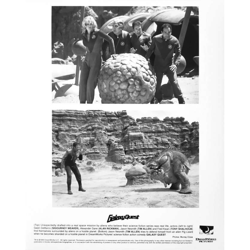 GALAXY QUEST Photo de presse N2 - 20x25 cm. - 1999 - Sigourney Weaver, Dean Parisot