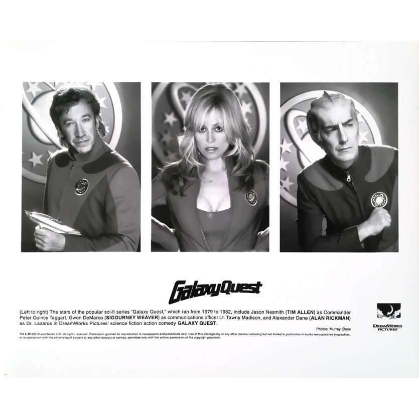 GALAXY QUEST Photo de presse N7 - 20x25 cm. - 1999 - Sigourney Weaver, Dean Parisot