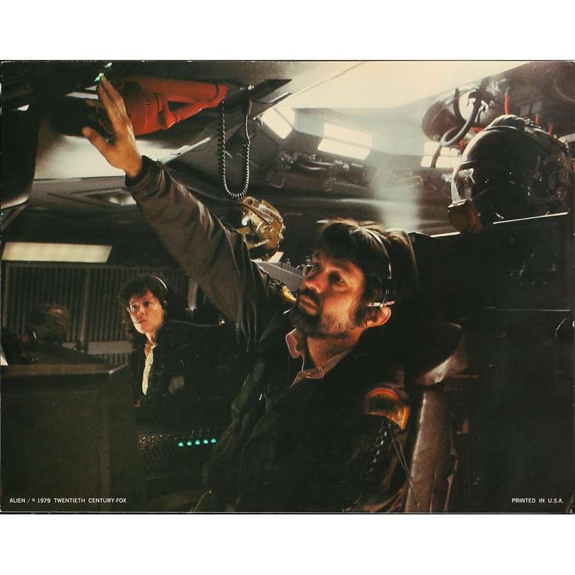 ALIEN Original Lobby Card N8-No Slug - 11x14 in. - 1979 - Ridley Scott, Sigourney Weaver