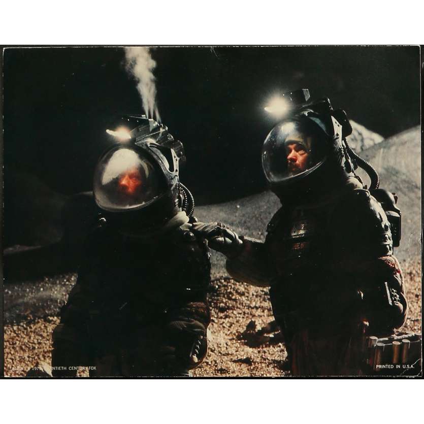 ALIEN Original Lobby Card N5-No Slug - 11x14 in. - 1979 - Ridley Scott, Sigourney Weaver