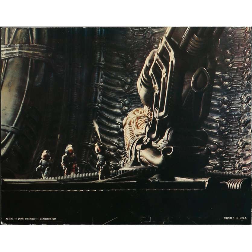 ALIEN Original Lobby Card N4-No Slug - 11x14 in. - 1979 - Ridley Scott, Sigourney Weaver