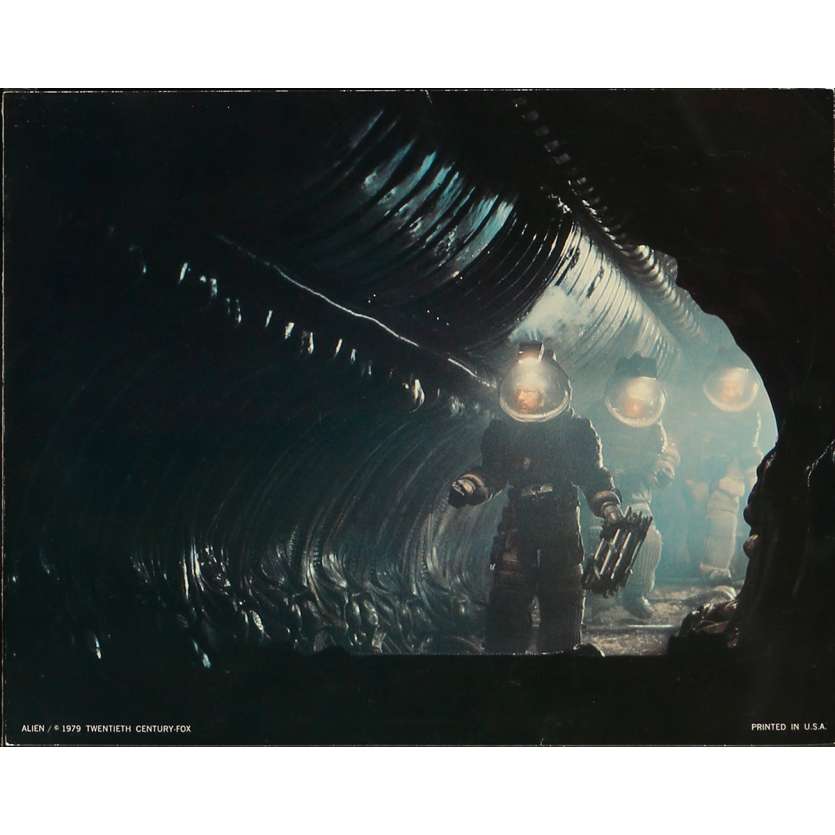 ALIEN Original Lobby Card N3-No Slug - 11x14 in. - 1979 - Ridley Scott, Sigourney Weaver