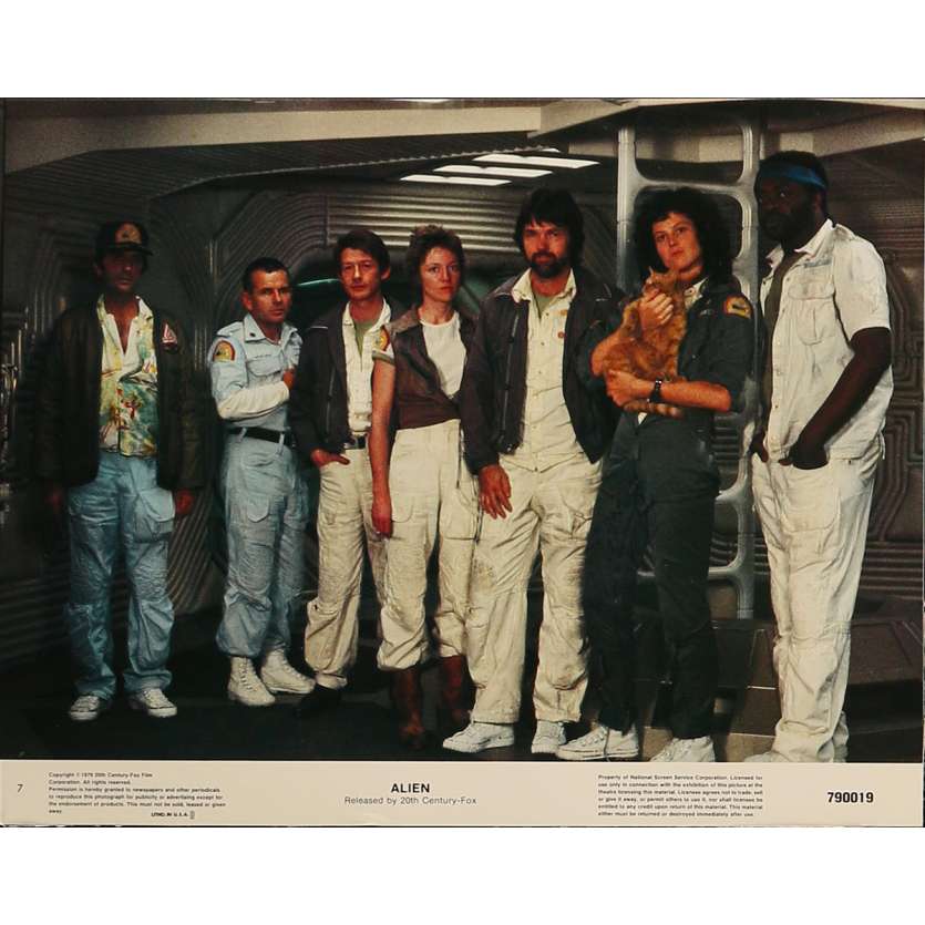ALIEN Photo de film N7 - 28x36 cm. - 1979 - Sigourney Weaver, Ridley Scott