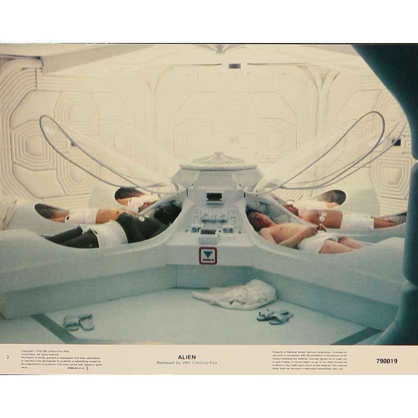 ALIEN Original Lobby Card N2 - 11x14 in. - 1979 - Ridley Scott, Sigourney Weaver