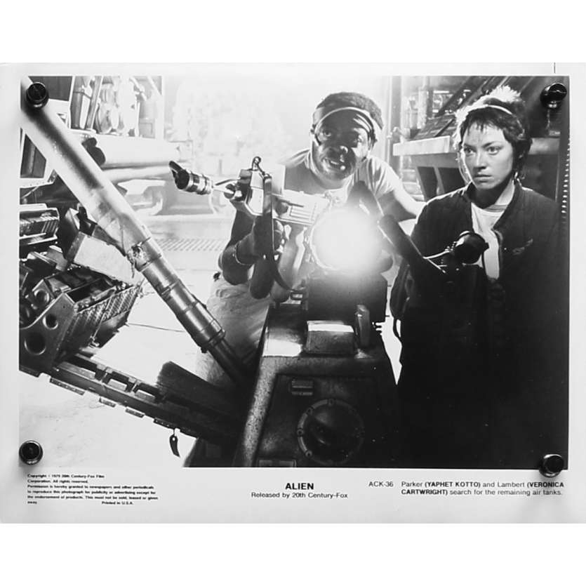 ALIEN Photo de presse ACK-36 - 20x25 cm. - 1979 - Sigourney Weaver, Ridley Scott