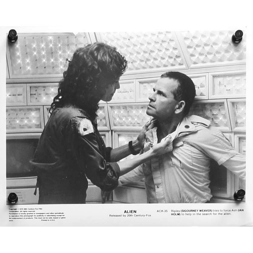 ALIEN Photo de presse ACK-35 - 20x25 cm. - 1979 - Sigourney Weaver, Ridley Scott
