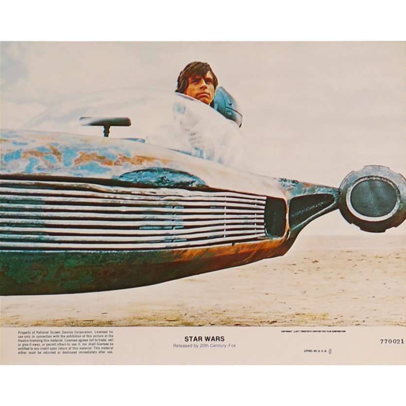 STAR WARS - LA GUERRE DES ETOILES Photo de film N7 - 20x25 cm. - 1977 - Harrison Ford, George Lucas