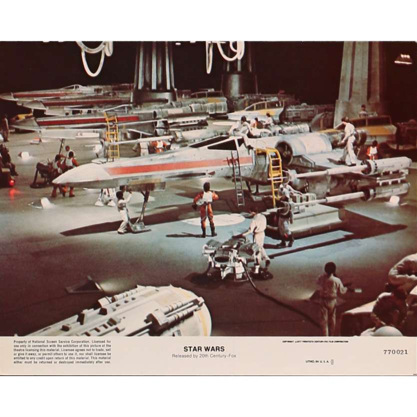 STAR WARS - A NEW HOPE Original Lobby Card N6 - 8x10 in. - 1977 - George Lucas, Harrison Ford