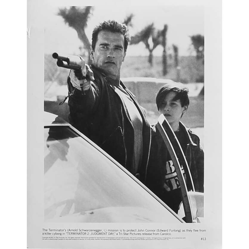 TERMINATOR 2 Original Movie Still N13 - 8x10 in. - 1992 - James Cameron, Arnold Schwarzenegger