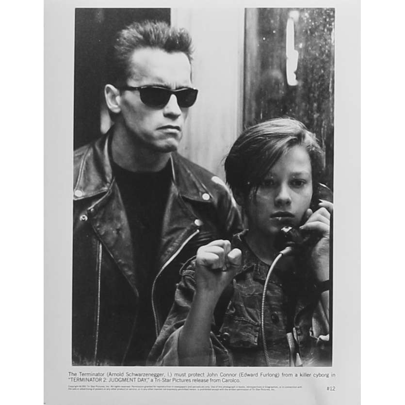 TERMINATOR 2 Original Movie Still N12 - 8x10 in. - 1992 - James Cameron, Arnold Schwarzenegger