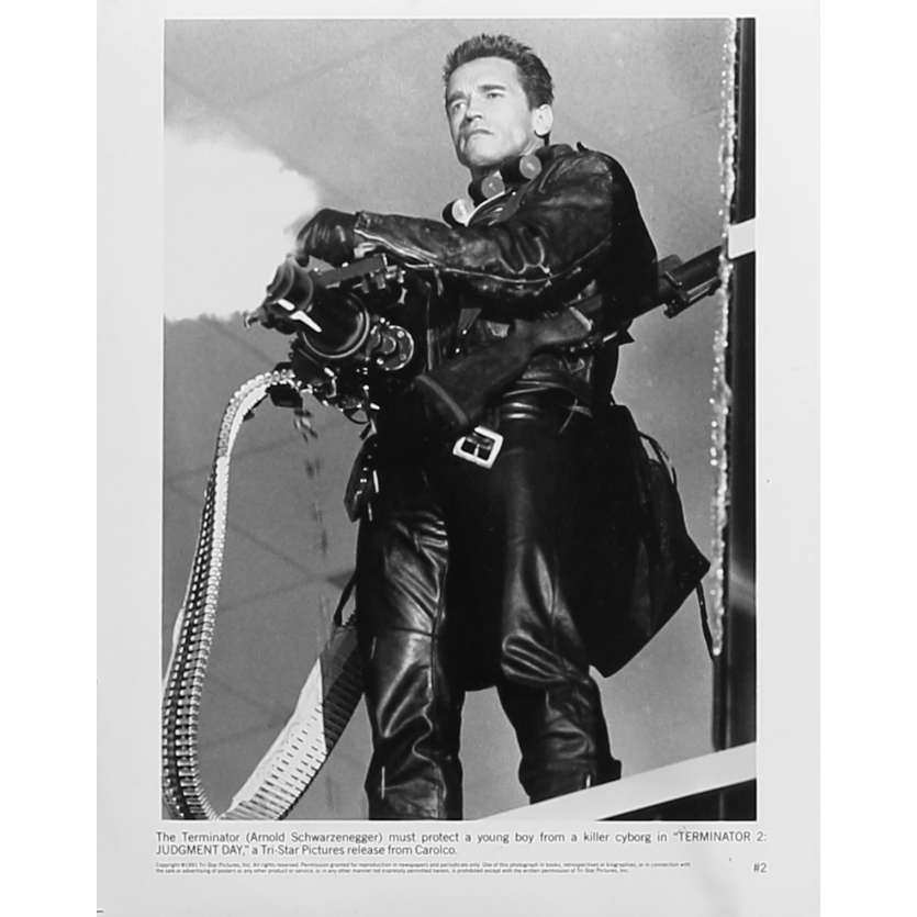 TERMINATOR 2 Original Movie Still N2 - 8x10 in. - 1992 - James Cameron, Arnold Schwarzenegger