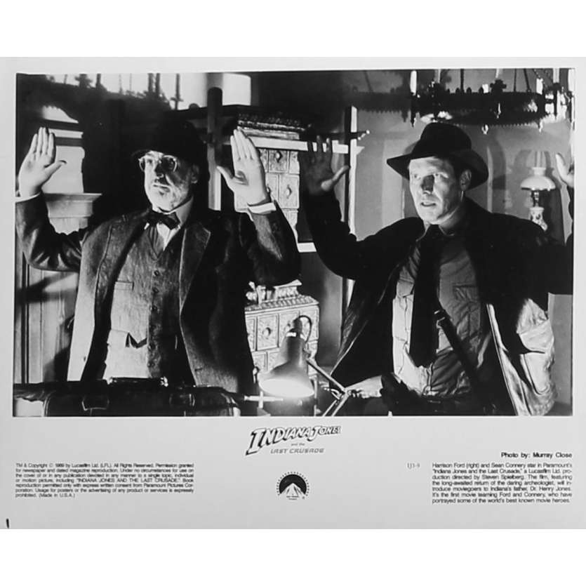 INDIANA JONES AND THE LAST CRUSADE Original Movie Still IJ3-9 - 8x10 in. - 1989 - Steven Spielberg, Harrison Ford