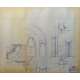 DUNE Blueprint - Arakeen No:Int/38/4 - 45x55/60 cm. - 1982, David Lynch