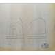 DUNE Original Blueprint - Caladan No:Ext33/3 - 21x24-26 in. - 1982, David Lynch