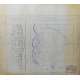 DUNE Blueprint - Sietch Tabr No:30/1 - 45x55/60 cm. - 1982, David Lynch