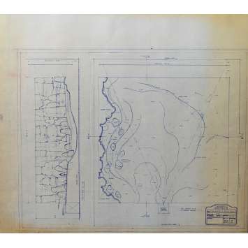 DUNE Blueprint - Sietch Tabr No:30/1 - 45x55/60 cm. - 1982, David Lynch