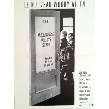 BROADWAY DANNY ROSE French Movie Poster 15x21 - 1984 - Woody Allen, Mia Farrow
