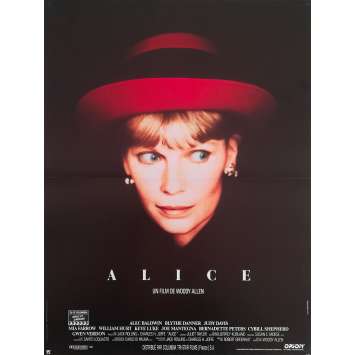 ALICE Original Movie Poster - 15x21 in. - 1990 - Woody Allen, Mia Farrow, William Hurt