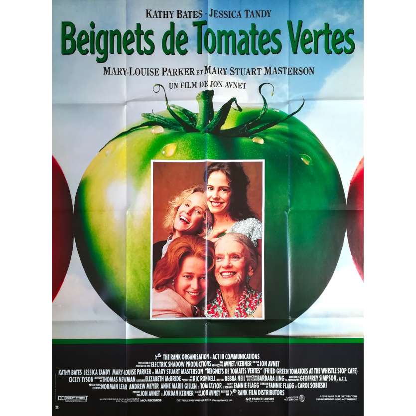 BEIGNETS DE TOMATES VERTES Affiche de film  - 120x160 cm. - 1991 - Kathy Bates, Jessica Tandy, Jon Avnet