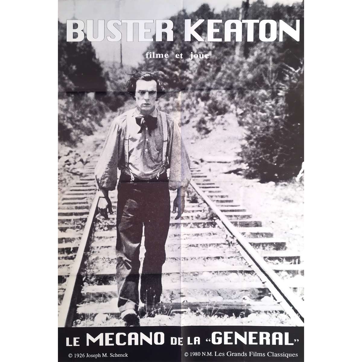 The General French Movie Poster 32x47 In R1970 The General French Movie Poster 32x47 In R1970